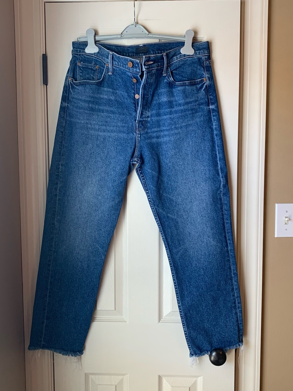 Like New - Mother - The Tomcat Ankle Fray - Arigato Mr Roboto - Size 34